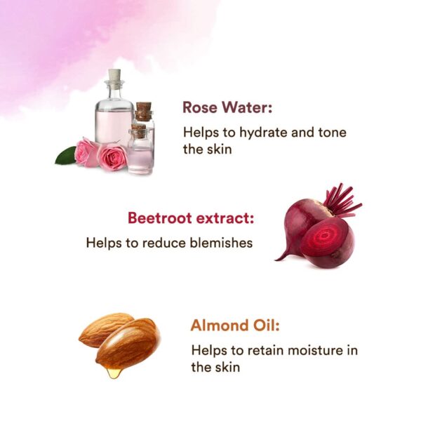 WOW Skin Science Himalayan Rose Body Lotion For Light Hydration - Normal To Oily Skin - with Rose Water, Beetroot Extract - 400mL - Image 2